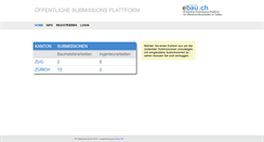 Desktop Screenshot of ebau.ch